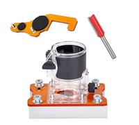 Router per legno Base 2 in 1 Palme in Legno Router Base Router Router Legno Router Strumento per Trimmers Base Trasparente Strumento Manuale