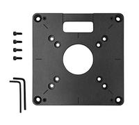 Router Piastra da Tavolo in Lega di Alluminio Inserto Piastra Router Tavolo per Panche Lavorazione Del Legno Trimmer Modelli Macchina per Incidere