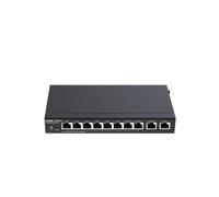 Router cablato Ruijie Networks Desktop 5-port full gigabit router, providing one WAN port, LAN and three LAN/WAN ports; supporting four PoE/PoE+ interfaces maximum 60 W PoE power; recommended concurre