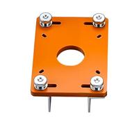 Router Templates Woodworking, Ergonomic Adjustable Router Jig 4.96x3.62 inches, Precision Arc Slotting Tool Guide, Ideal for Joiners, Cabinet Makers, Handmade Projects & Professional Woodworkers