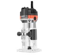 Router Tool 800w Hand Cutter Multifunction Woodworking Tool for Wood Triming Woodworking Home Finishing (Black Red)