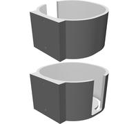 Router Wall Mount Bracket for TP-Link Deco S4 M4 E4 WiFi Cable Management