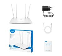 Router wi-fi mesh gigabit ac1200 con usb