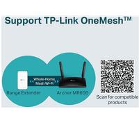 ROUTER WI-FI TP-LINK Archer MR600, Velocità di trasferimento 867 Mbit/s, Numero di porte 4