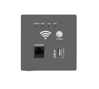 Router WIFI 300Mbps 2.4Ghz Wireless WiFi Socket RJ45 AP Relay Smart USB Socket Panel Embedded Wall WIFI Router C