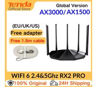 Router WiFi 6 AX3000 Gigabit Ripetitore Wireless Tenda 2.4G 5Ghz Gigabit WIFI6 AX1500 Rete Extender Tenda AC1200 Wifi Booster