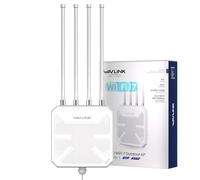 Router WiFi 7 WAVLINK Esterno BE5100 Mesh, Ripetitore, Punto di Accesso, IP67 Impermeabile, ESD 15KV, Protezione Fulmini 4KV, PoE Attivo/Passivo, Antenne 8dBi, Lunga Portata per Aree Rurali e Imprese