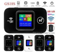 Router WIFI mobile 4G/5G Router wireless 4G LTE 150Mbps con slot per scheda SIM Modem MiFi tascabile portatile Hotspot Wifi mobile per auto White --DNXT