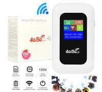 Router WiFi mobile 4G LTE con slot per scheda SIM Ripetitore router wireless 150Mbps Modem Wifi wireless per campeggio RV Home Office