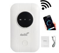 Router WiFi portatile da viaggio, router tascabile, Internet satellitare illimitato, router wireless mobile, banda larga mobile, punto di accesso WiFi portatile, punto di accesso WiFi temporaneo