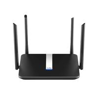 Cudy X6 Smart Router WiFi 6 AX1800 Doble Banda - 1x Puerto Wan 1000/100/10 Mbps y 4x Puertos Lan 1000/100/10 Mbps - 4 Antenas E