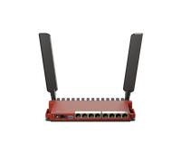 Router Wireless Gigabit Ethernet Monobanda (2,4 GHz) Rosso Mikrotik L009UiGS-2HaxD-IN