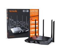 Tenda TX27 PRO router wireless Gigabit Ethernet Tri-band (2,4 GHz/5 GHz/6 GHz) Nero