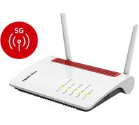 FRITZ!Box 6850 5G router wireless Gigabit Ethernet Dual-band (2.4 GHz/5 GHz) Nero, Rosso, Bianco
