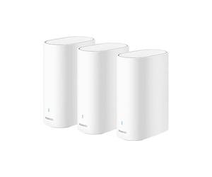 ROUTER WLAN HUAWEI WiFi Mesh 3+, Velocità di trasferimento 2976 Mbit/s, Numero di porte 3