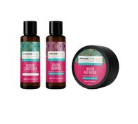 Routine Cheratina formato viaggio Arganicare 3x100ml