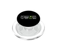 Routine giornaliera Mangia Dormi Padel Ripetizione PopSockets PopGrip per MagSafe