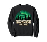 Rovaniemi Finlandia Aurora boreale Aurora Borealis Pinna Artico Felpa