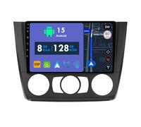 RoverOne 8G+128G CarPlay Stereo per BMW 1 Series 1-Series E81 E82 E87 E88 2004-2012 con Android Auto Radio GPS Navi Bluetooth RDS WiFi Touch Screen Unità Testa Lettore Multimediale