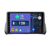 RoverOne 8G+128G CarPlay Stereo per Fiat Argo 2019 2020 2021 2022 con Android Auto Radio GPS Navi Bluetooth RDS WiFi Touch Screen Unità Testa Lettore Multimediale