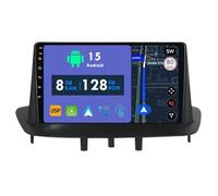 RoverOne 8G+128G CarPlay Stereo per Renault Megane 3 III Fluence 2008-2014 con Android Auto Radio GPS Navi Bluetooth RDS WiFi Touch Screen Unità Testa Lettore Multimediale