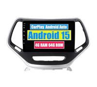 RoverOne Autoradio Bluetooth Car Radio Unità di Navigazione GPS per Jeep Cherokee 2014 2015 2016 con Touch Screen Android USB DSP MirrorLink WIFI