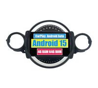 RoverOne Autoradio CarPlay per BMW Mini Cooper R56 R60 2007-2014 Android Touch Screen Sat Navi Bluetooth WiFi Radio Player (un modello)