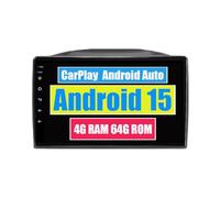 RoverOne Autoradio CarPlay per Jeep Grand Cherokee 2004-2007 Android Touch Screen Sat Navi Bluetooth WiFi Radio Player (un modello)