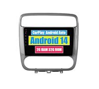 RoverOne Autoradio per Honda Stream 1 2000-2006 con lettore multimediale Android CarPlay Navigazione GPS Touch Screen Bluetooth WiFi (per AC automatico)