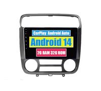 RoverOne Autoradio per Honda Stream 1 2000-2006 con lettore multimediale Android CarPlay Navigazione GPS Touch Screen Bluetooth WiFi (per AC manuale)