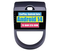 RoverOne Autoradio per Kia Soul 2009 2010 2011 2012 2013 con Navigazione GPS Android Touchscreen Stereo Multimedia Bluetooth Wifi USB Mirror Link