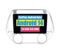 RoverOne Autoradio stereo per Hyundai I20 PB 2012-2014 con CarPlay Android Navigazione GPS Touch Screen Bluetooth Multimedia Wifi USB