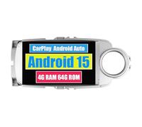 RoverOne Car Stereo CarPlay Head Unit per Toyota Yaris 2012 2013 2014 2015 2016 2017 Android Auto Touch Screen Sat Navi Bluetooth WiFi Radio Player (per guida a destra)