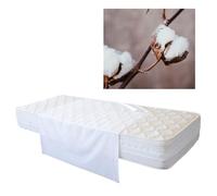 ROVESI Traverse Coprimaterasso Impermeabile in Cotone 100x240 cm Protezione Totale Letto matrimoniale - Lavabile Oltre 200 Volte, Morbido, Traspirante, Assorbente