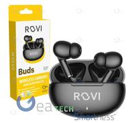 ROVI AURICOLARE TRUE WIRELESS Y37 BUDS CUFFIE BLUETOOTH NOISE CANCELLING NERO