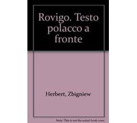 Rovigo. Testo polacco a fronte