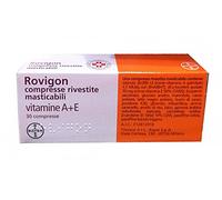 Rovigon Vitamine E - 30 compresse rivestite masticabili