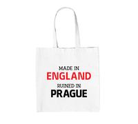 Rovinata A Praga Borsa Shopper In Tela Dressdown Divertente Birra Ceca