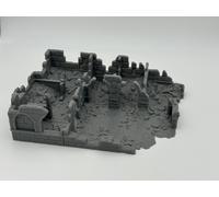 Rovine Della Stalla - Ivory City 28mm Tabletop Città Medievale TPGEO