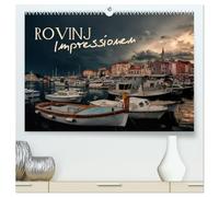 Rovinj Impressionen (hochwertiger Premium Wandkalender 2026 DIN A2 quer), Kunstdruck in Hochglanz: Streetfotografie mit ungewöhnlichen Perspektiven und offenen Geschichten mit Menschen und Stadt.