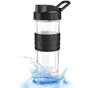 ROVLAK Bottiglia Frullatore Portatile, 570 ml Senza BPA Borraccia Shaker Proteine, Frullatore Bere Bottiglia Smoothie Blender Bottle Sportiva Bottiglia per Adolescenti Adulti Palestra Fitness Viaggio