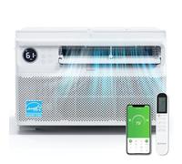 ROVSUN 12000 BTU Inverter di condizionamento d'aria per finestra, a risparmio energetico AC con applicazione e controllo vocale, design ultra silenzioso e facile installazione, funziona con Alexa