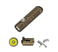 RovyVon Aurora A3 Pro G4 USB-C 7000K Keychain Flashlight, 650 High Lumen Super Bright with EDC Mini Size, Scratch Resistant Little Tiny Gadgets,5 modalità, Type-C ricaricabile, Best for Gift Pocket