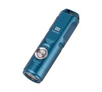 RovyVon Torcia portachiavi A3 Gen 4, super luminosa, 650 lumen, torcia EDC ricaricabile USB C, impermeabile, leggera, ideale per il trasporto quotidiano, campeggio, escursionismo, emergenza (blu)