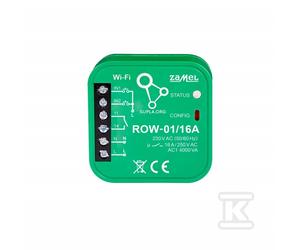 ROW-01/16A Ricevitore WiFi 1 canale da incasso SPL10000025
