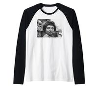 Rowan Atkinson Mr Bean Blackadder Attore a Londra 1980 Maglia con Maniche Raglan