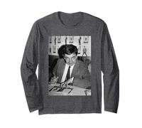 Rowan Atkinson Mr Bean Firma sessione di autografi 1991 Maglia a Manica