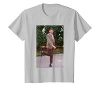 Rowan Atkinson Mr Bean The Ultimate Disaster Movie Foto Maglietta, Bambini, Argento, 4 Anni