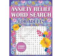 Rowan Forest Anxiety Relief Word Search Book For Adults (Tascabile)