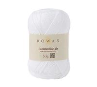 Rowan Summerlite Dk 465 - Filo di cotone, bianco